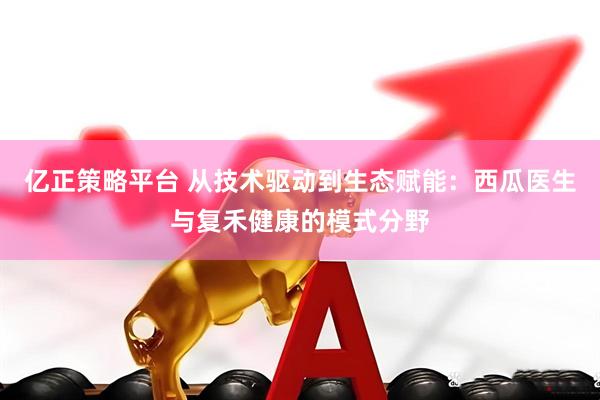 亿正策略平台 从技术驱动到生态赋能：西瓜医生与复禾健康的模式分野