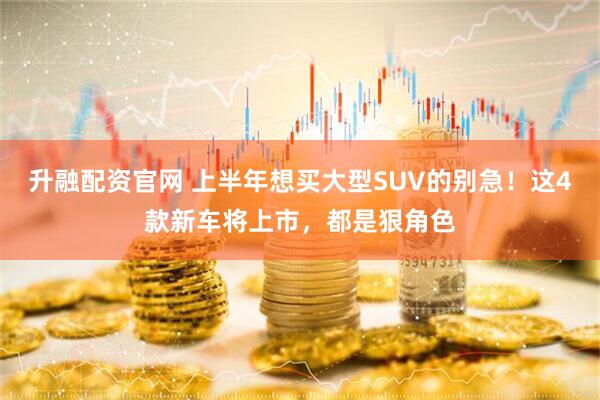升融配资官网 上半年想买大型SUV的别急！这4款新车将上市，都是狠角色